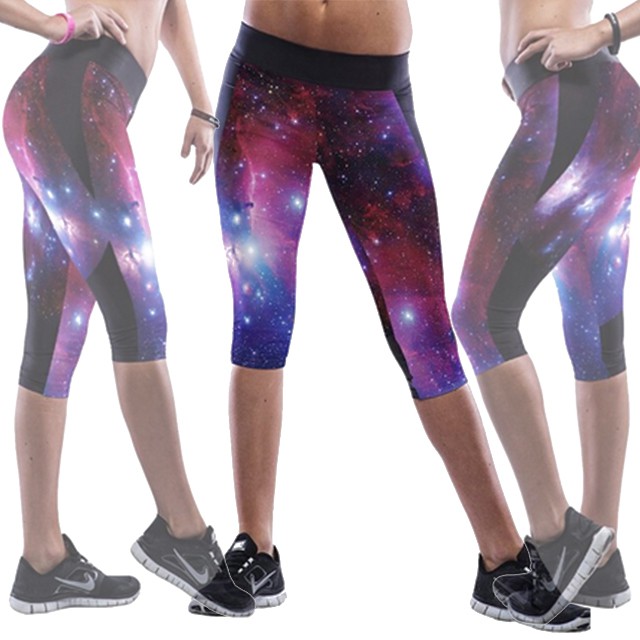 3D-Printed Galaxy Yoga Pants