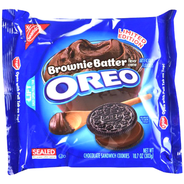 Brownie Batter-Filled Oreos