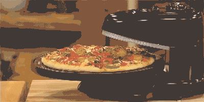 Rotating Pizza Oven