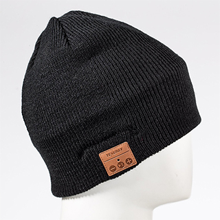 Beanie with Built-In Bluetooth Headset