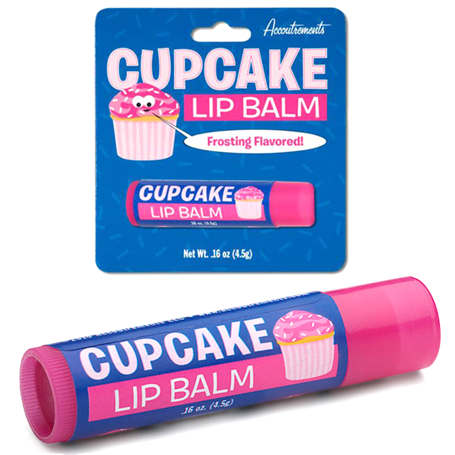 Cupcake Flavored lip balm