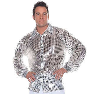 Highly Reflective Sequin Shirt