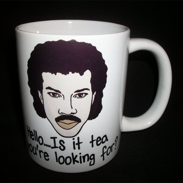 Lionel Richie mug