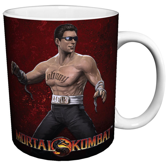 Mortal Kombat Johnny Cage Mug