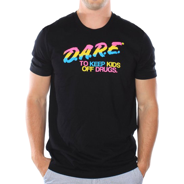 Neon Rainbow D.A.R.E. T-Shirt