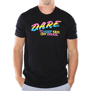 Neon Rainbow D.A.R.E. T-Shirt