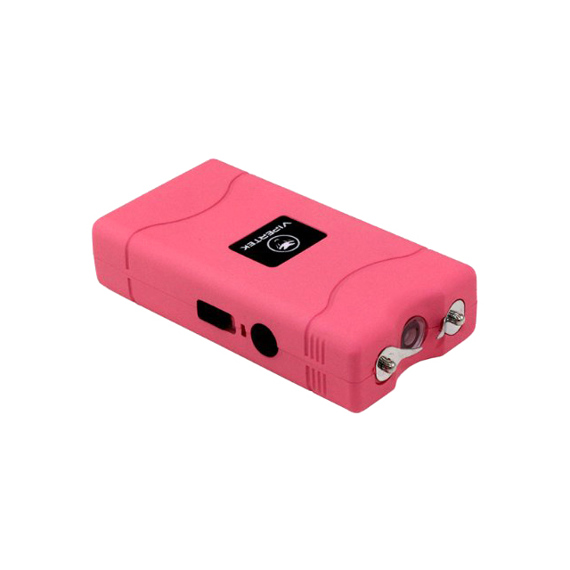 Pink Taser with LED Flashlight