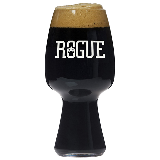 Rogue Brewery Stout Beer Glasses
