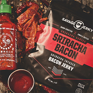 Savage Jerky Co.’s Sriracha Bacon