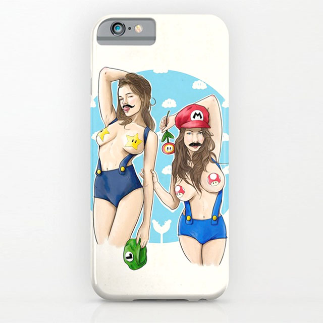Sexy Super Maria and Louise phone case