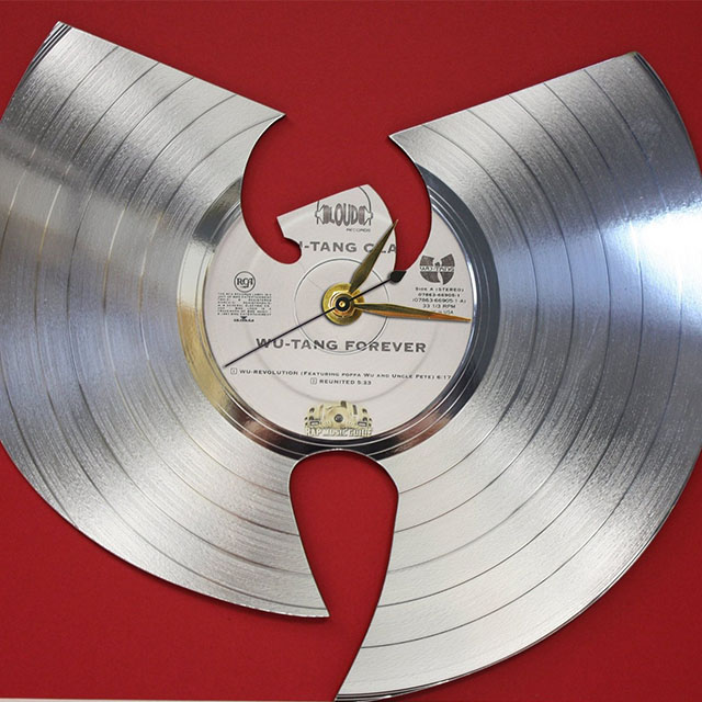 Wu-Tang Forever Platinum Record Clock | drunkMall