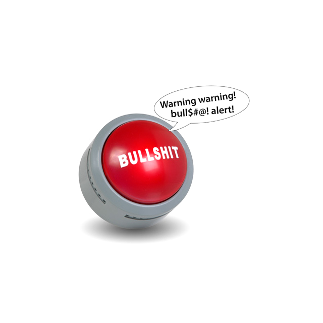 “Bullshit” button