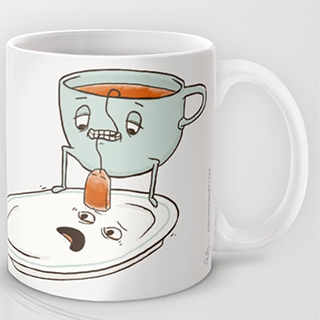 Teabaggin' mug