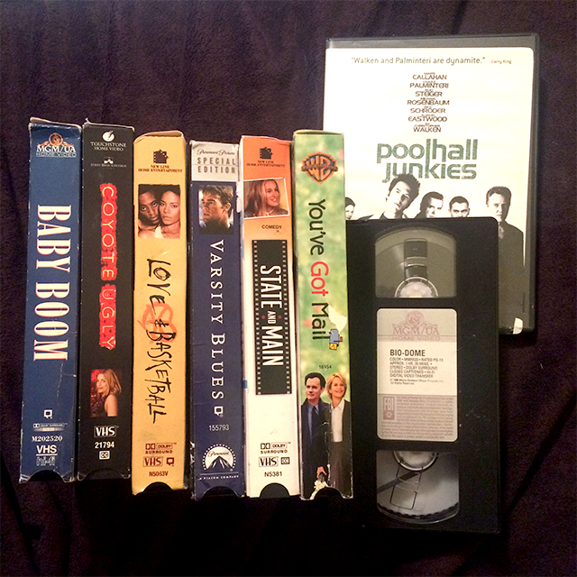 Random Bullshit on VHS (and a DVD)