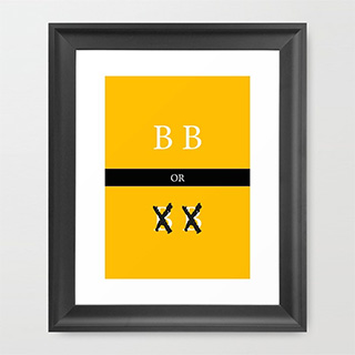 To Be or Not To Be Framed Print