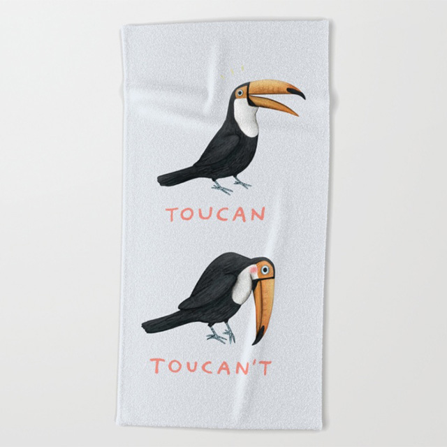 Toucan Toucan't Beach Towel
