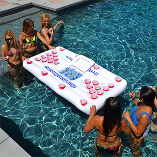 Floating Beer Pong Cooler