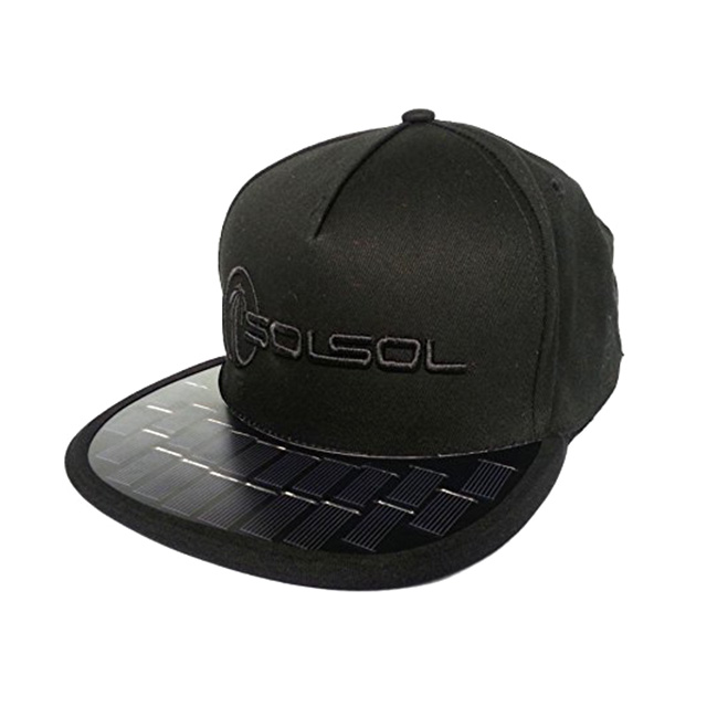 Solar Panel Phone Charger Hat