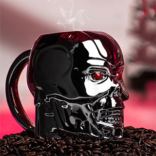 Metallic Terminator Mug