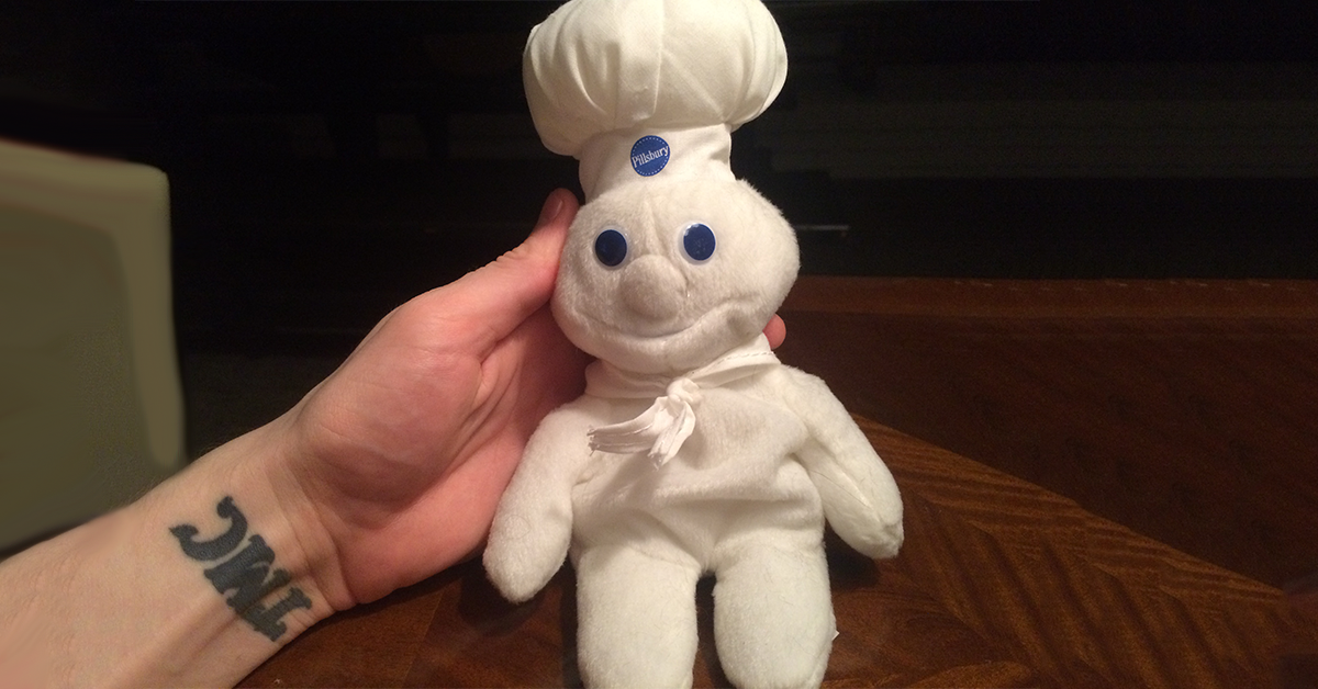 pillsbury doughboy stuffed animal