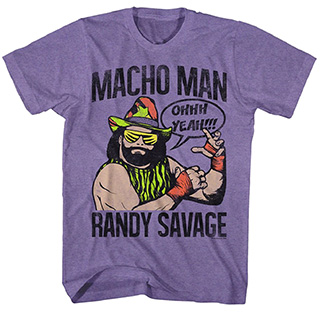 Purple Macho Man Shirt