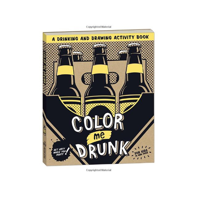Drinking and Drawing Activity Book