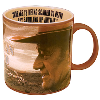 Inspirational John Wayne Coffee Cup