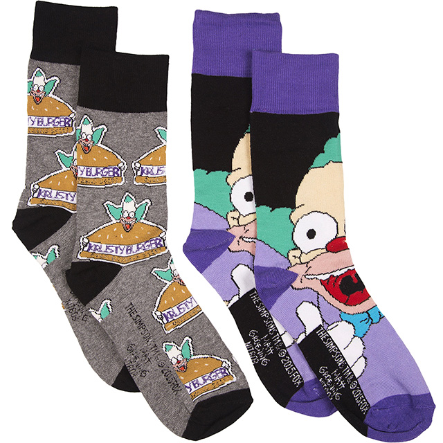 Krusty the Clown Socks