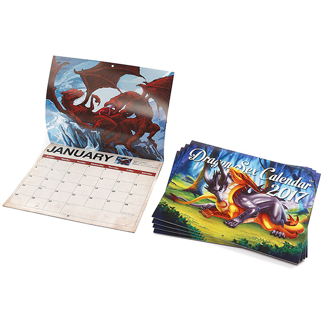 2017 Dragon Sex Calendar