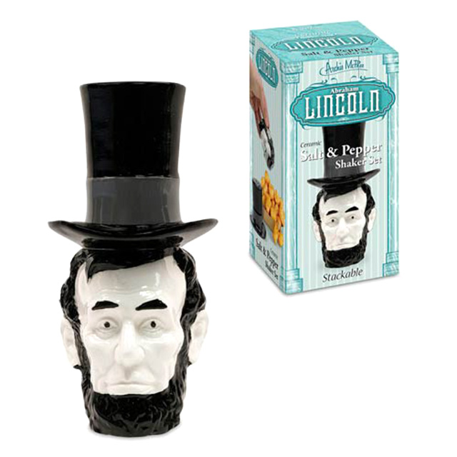 Abraham Lincoln Salt and Pepper Shakers