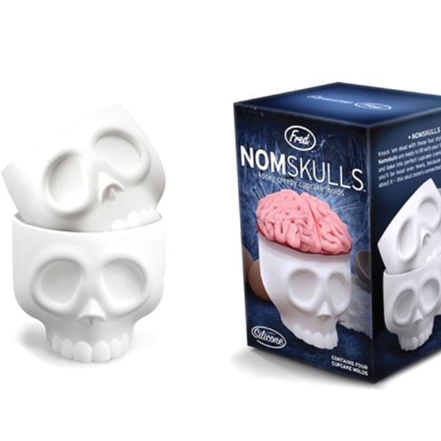 Human Skull Cake Cups