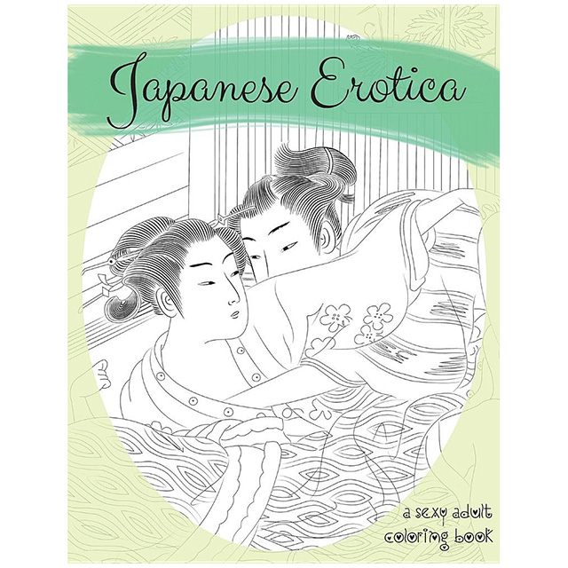 Japanese Erotica Coloring Book