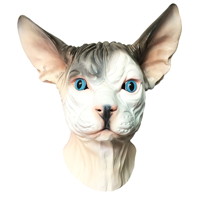 Intense Sphynx Cat Mask