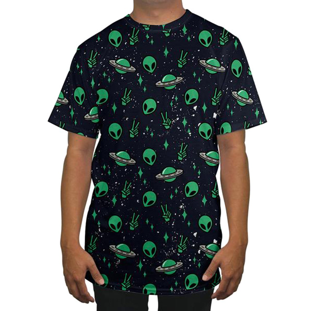 Little Green Men UFO Shirt