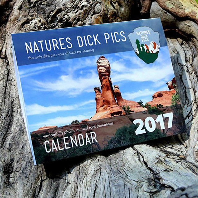 Nature's Dick Pics Calendar