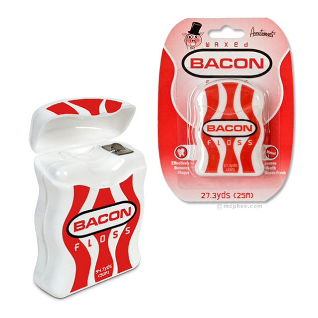 Bacon Flavor Dental Floss