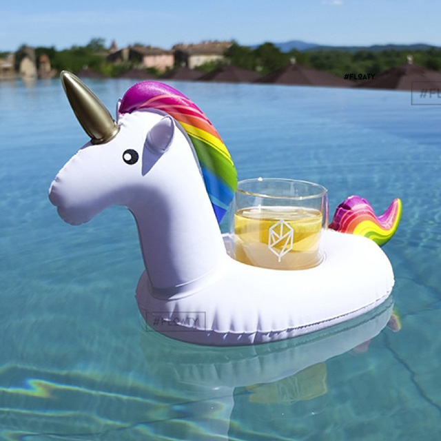 Floating Unicorn Drink Holder