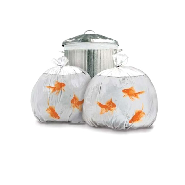Goldfish Trash Bags
