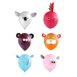 Animal Head Balloons
