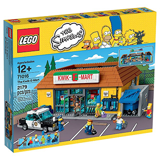 Kwik-E-Mart Lego Set