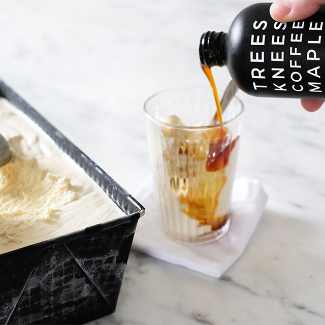 Coffee-Infused Maple Syrup