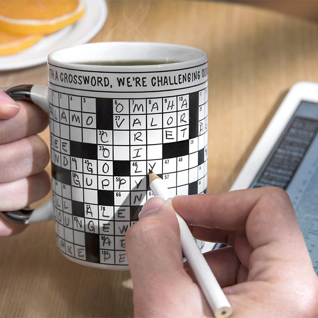 Crossword Mug
