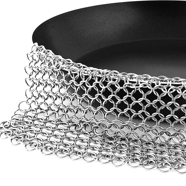 Chainmail Skillet Scrubber