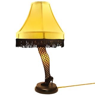 “A Christmas Story” Leg Lamp