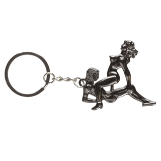 “Riding Cowgirl” sex action keychain
