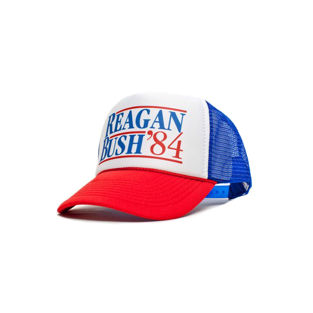 1984 Reagan/Bush Presidential Campaign Trucker Hat