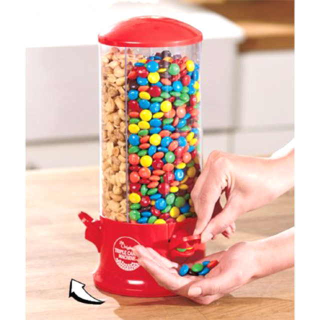3-Way Personal Candy/Snack Dispenser