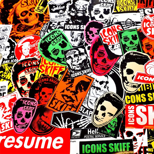 Assorted Punk Stickers