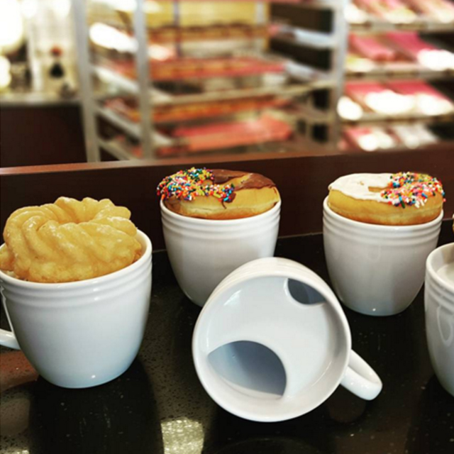 Doughnut Warming Coffee Mug