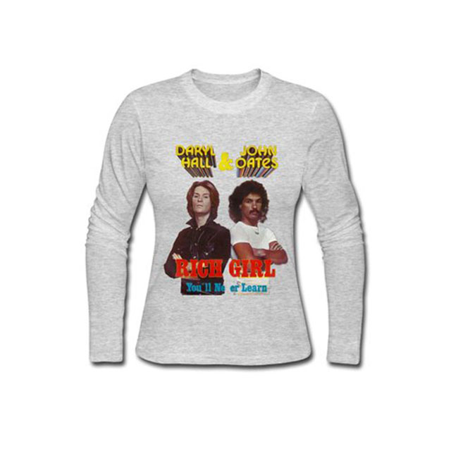 Hall and Oates “Rich Girl” long-sleeve t-shirt